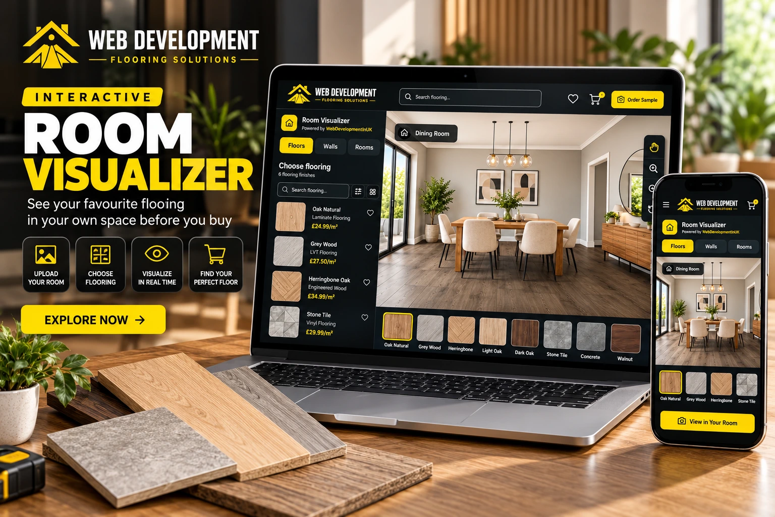 Demo 6 flooring website